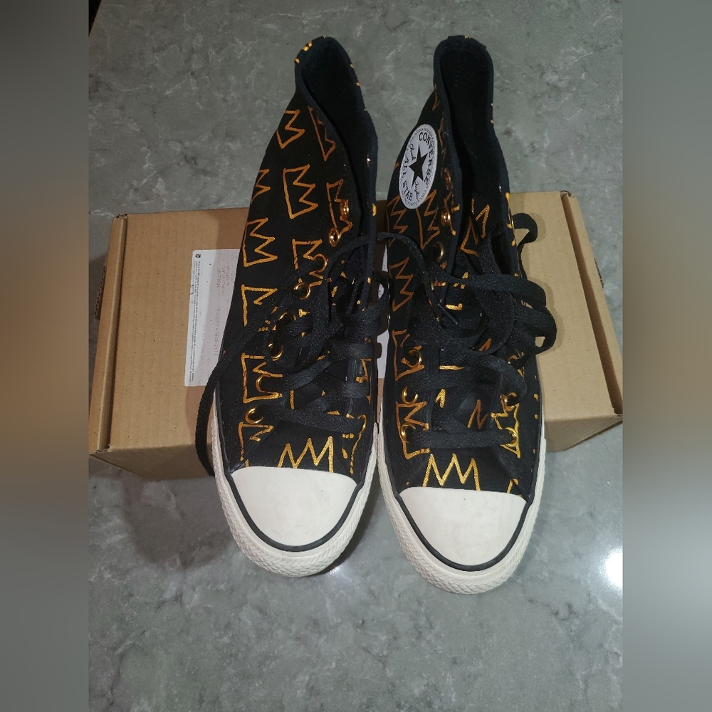*RARE* Basquiat Converse Hi-Tops